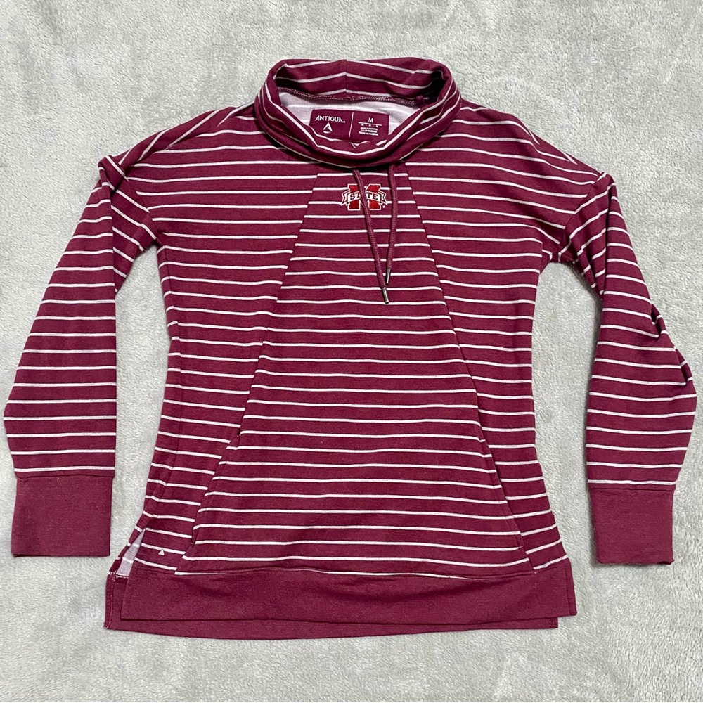 Antigua MSU Mississippi State Bulldogs Pullover Sweatshirt